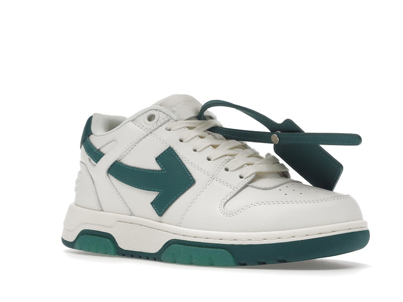 OFF-WHITE Out Of Office OOO Low Tops White Green (FW22)