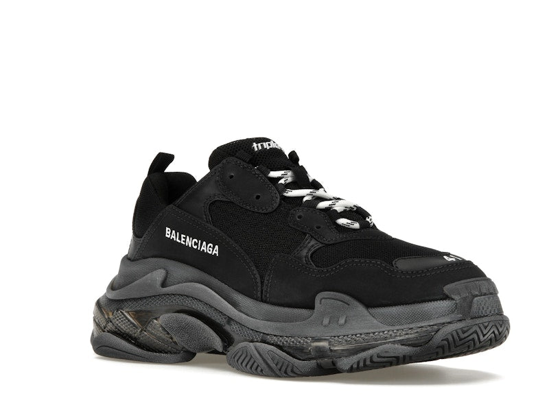 Balenciaga Triple S Black Clear Sole (Women's)