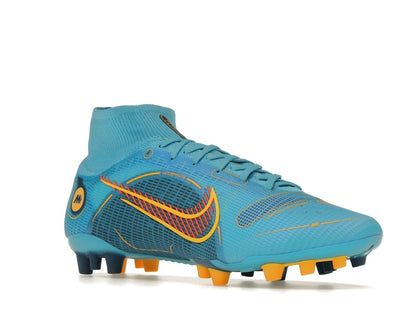 Nike Mercurial Superfly 8 Elite AG Chlorine Blue Laser Orange
