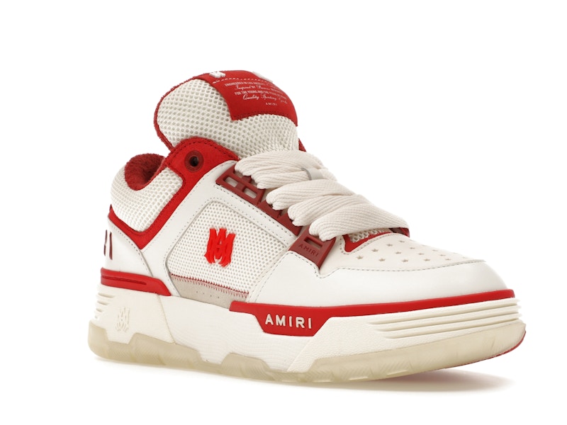 AMIRI MA-1 White Red