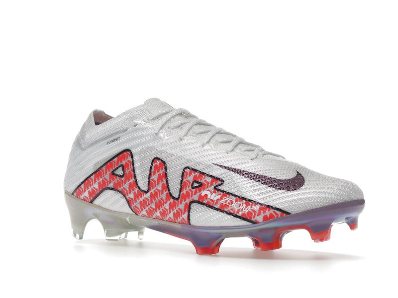 Nike Zoom Mercurial Vapor 15 Elite FG White Bright Crimson