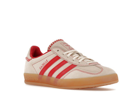 adidas Gazelle Indoor Beige Better Scarlet (Women's)