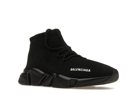 Balenciaga Speed Trainer Lace Up Black