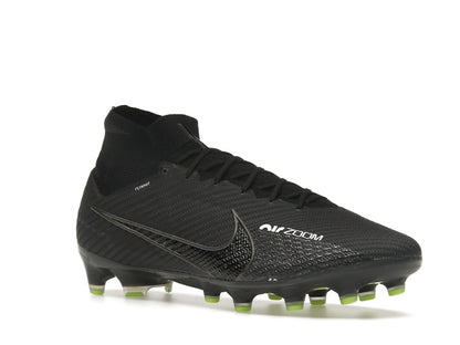 Nike Zoom Mercurial Superfly 9 Elite AG-Pro Black White Volt
