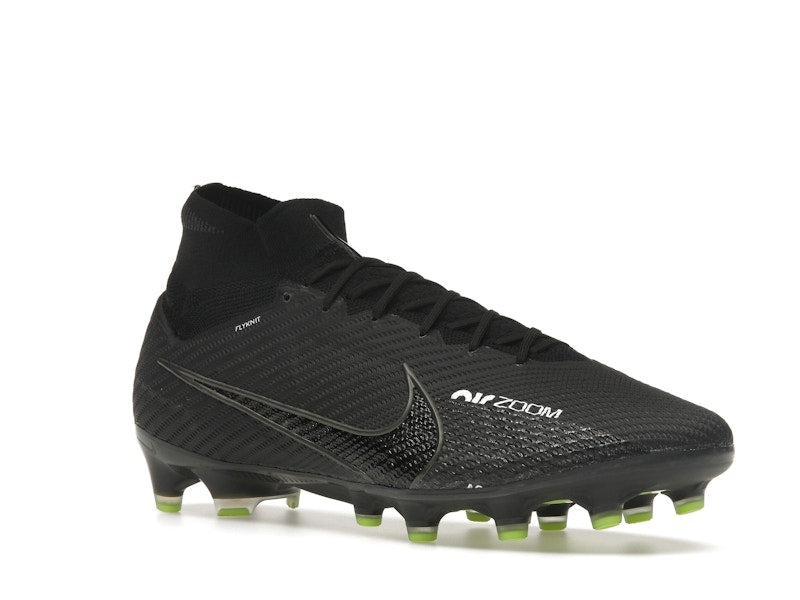Nike Zoom Mercurial Superfly 9 Elite AG-Pro Black White Volt