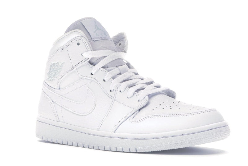 Jordan 1 Mid Triple White (2018)
