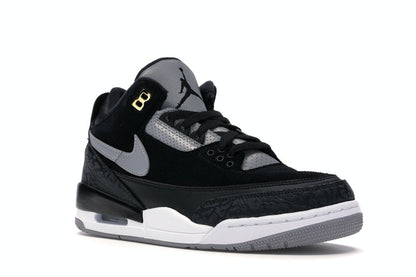 Jordan 3 Retro Tinker Black Cement Gold