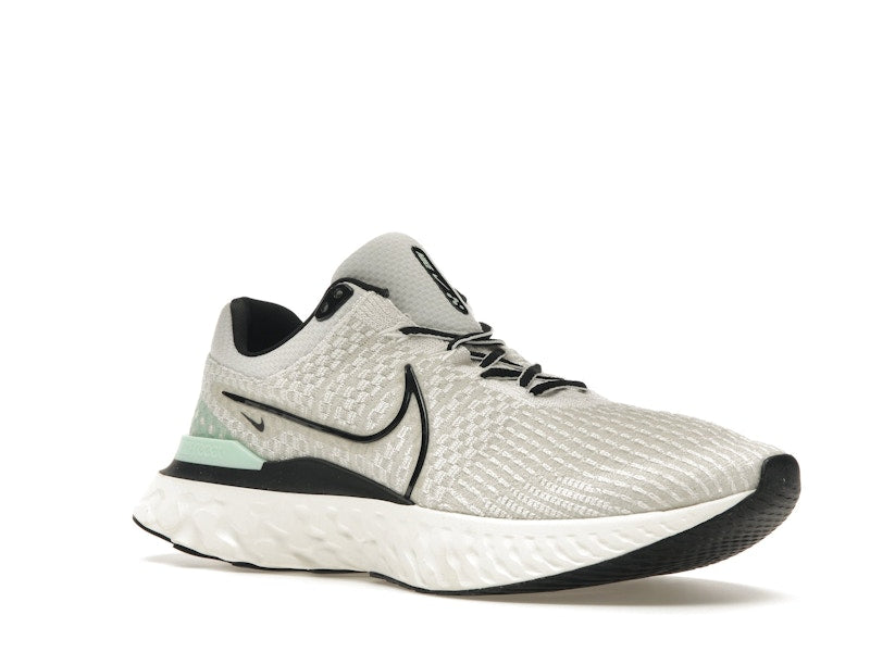 Nike React Infinity Run Flyknit 3 Phantom Black Mint