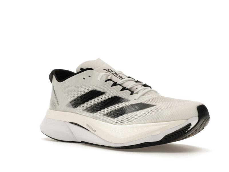 adidas Adizero Boston 12 Cloud White Core Black Night Metallic