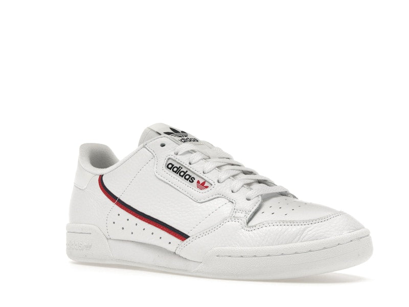 adidas Continental 80 White Scarlet Navy