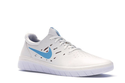 Nike SB Nyjah Summit White Light Blue Fury