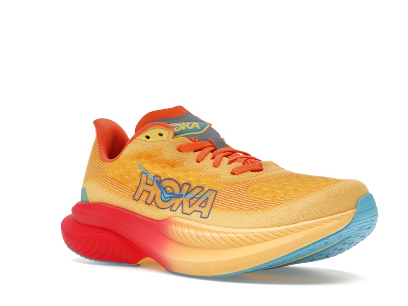 Hoka One One Mach 6 Poppy Squash