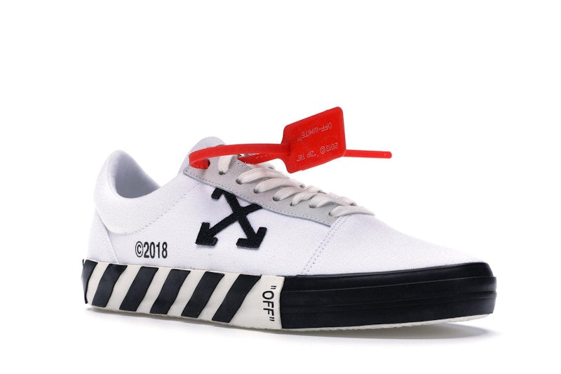 OFF-WHITE Vulc Low White (Updated Stripes)
