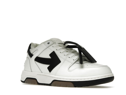 OFF-WHITE Out Of Office OOO 30 MM Low Tops Black White Blue