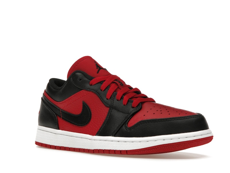 Jordan 1 Low Black Gym Red