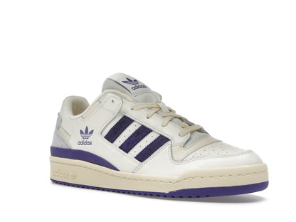 adidas Forum Low CL Cream White Collegiate Purple Warm Vanilla
