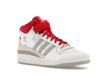adidas Forum Mid White Red Grey