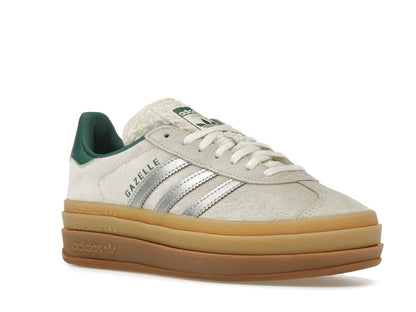 adidas Gazelle Bold Off White Collegiate Green (Women's)