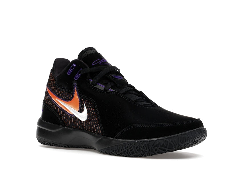 Nike Zoom LeBron NXXT Gen AMPD Black Field Purple Bright Mandarin