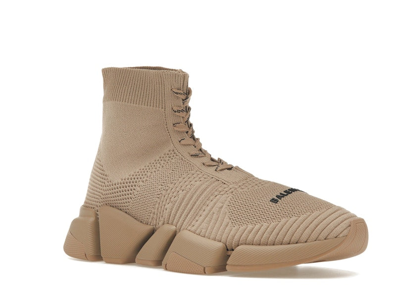 Balenciaga Speed 2.0 Lace Up Beige (Women's)