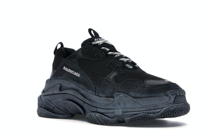 Balenciaga Triple S Triple Black (2018 Reissue) (Pre-Distressed)