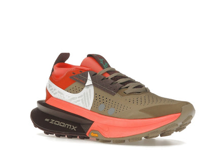 Nike ZoomX Zegama 2 Khaki Hyper Crimson Burgundy Crush White