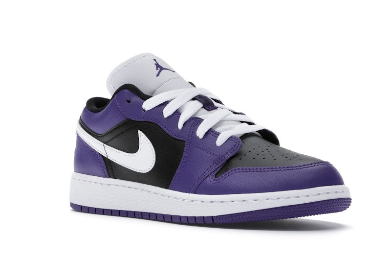 Jordan 1 Low Court Purple Black (GS)