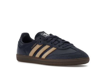 adidas Samba OG Shadow Navy Golden Beige
