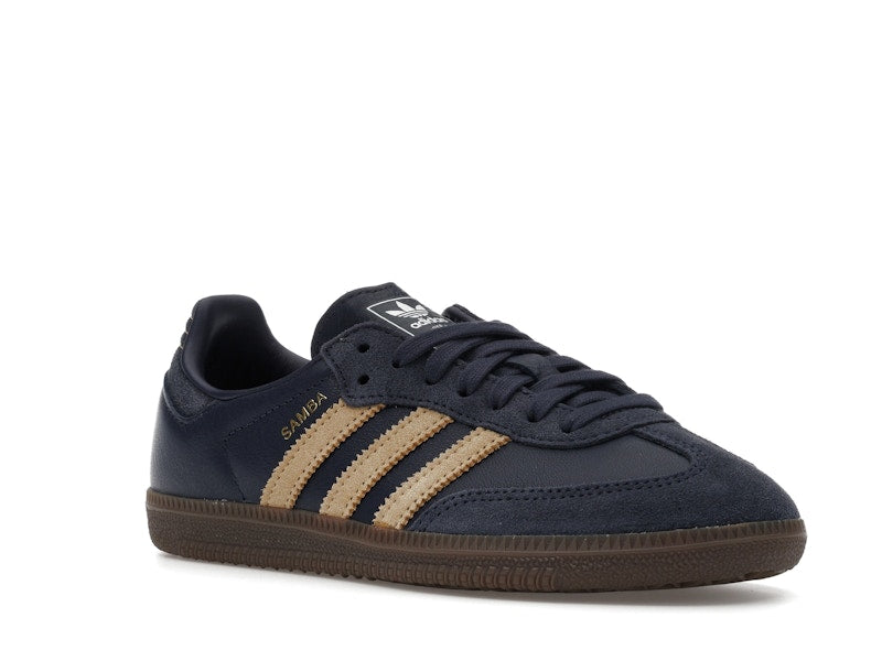 adidas Samba OG Shadow Navy Golden Beige