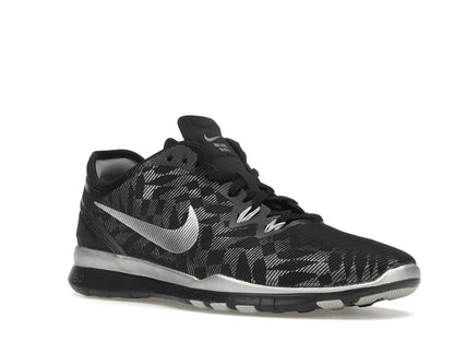 Nike Free 5.0 TR Fit 5 Black Metallic Silver (Women's)