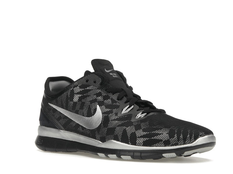 Nike Free 5.0 TR Fit 5 Black Metallic Silver (Women's)