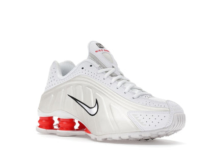 Nike Shox R4 White Phantom Picante Red (Women's)
