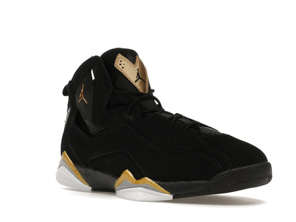 Jordan True Flight Black Metallic Gold