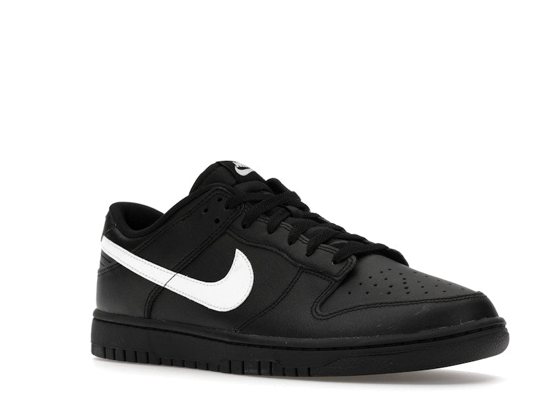 Nike Dunk Low Black White Swoosh