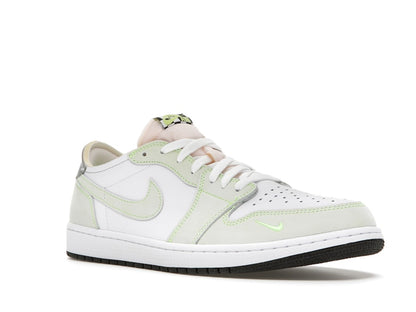 Jordan 1 Retro Low White Ghost Green Black