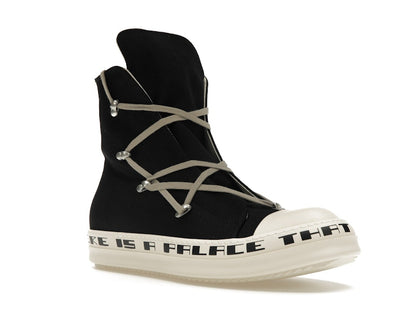 Rick Owens DRKSHDW Hexa High Black Milk