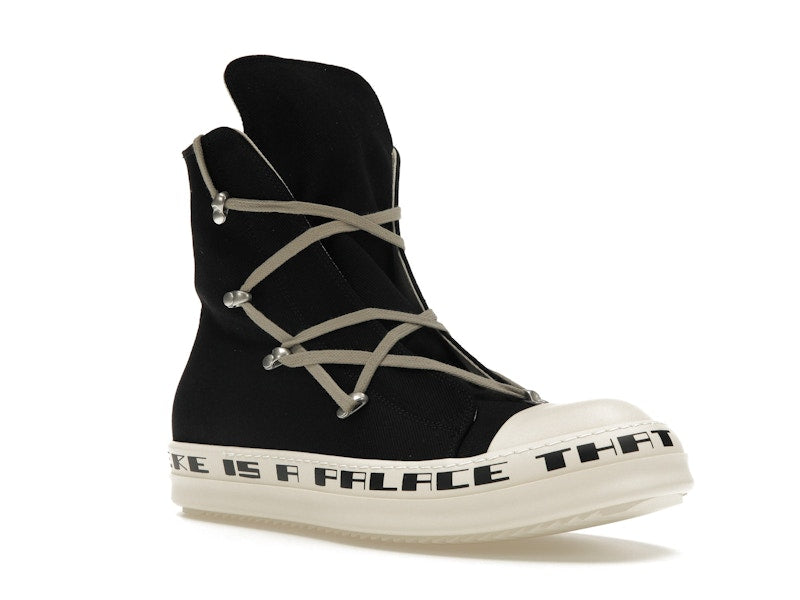 Rick Owens DRKSHDW Hexa High Black Milk