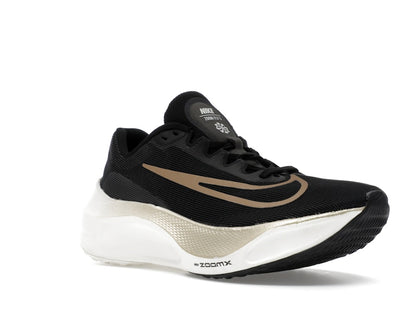 Nike Zoom Fly 5 Black Metallic Gold Grain