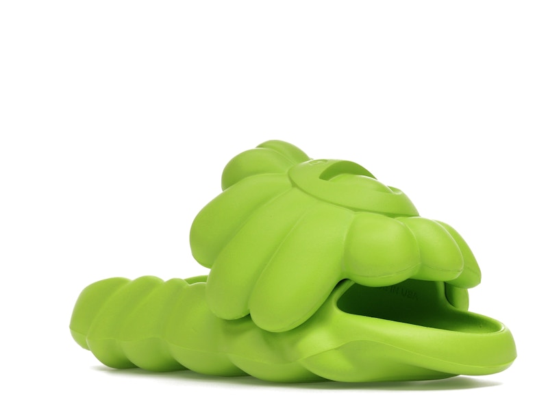 Takashi Murakami Ohana Full-Bloom Slide Lime Zest