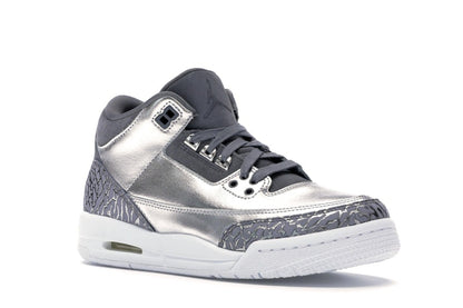 Jordan 3 Retro Premium Heiress Metallic Silver (GS)