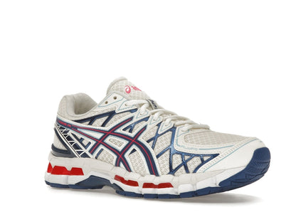 ASICS Gel-Kayano 20 Cream Blue Red