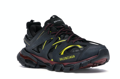 Balenciaga Track Trainers Black Bordeaux