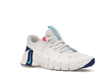 Nike Free Metcon 5 White Aquarius Blue