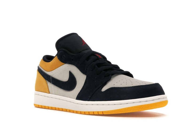 Jordan 1 Low Sail University Gold Black