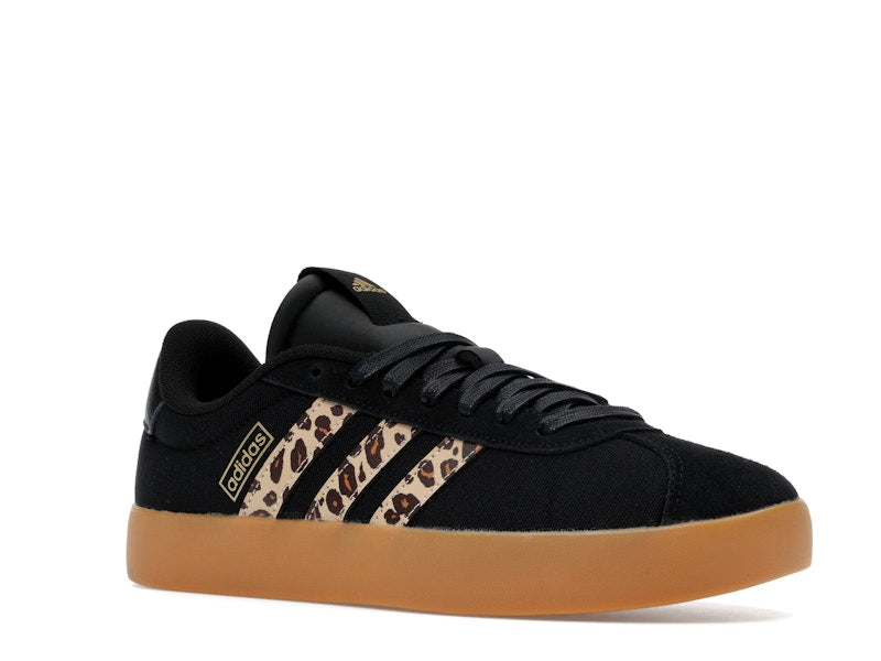 adidas VL Court 3.0 Black Leopard (Women's)