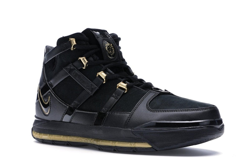 Nike LeBron Zoom 3 Black Metallic Gold