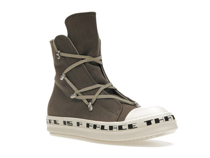 Rick Owens DRKSHDW Hexa High Dust Milk Black