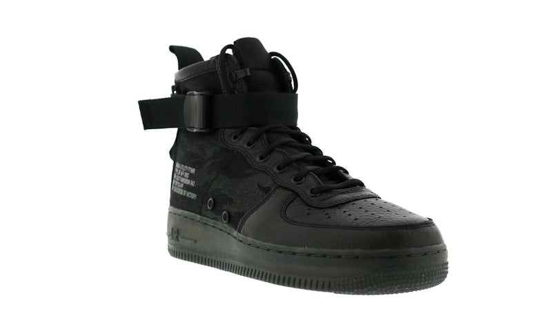 Nike SF Air Force 1 Mid Black Cargo Khaki
