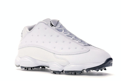 Jordan 13 Retro Golf Cleat White Black