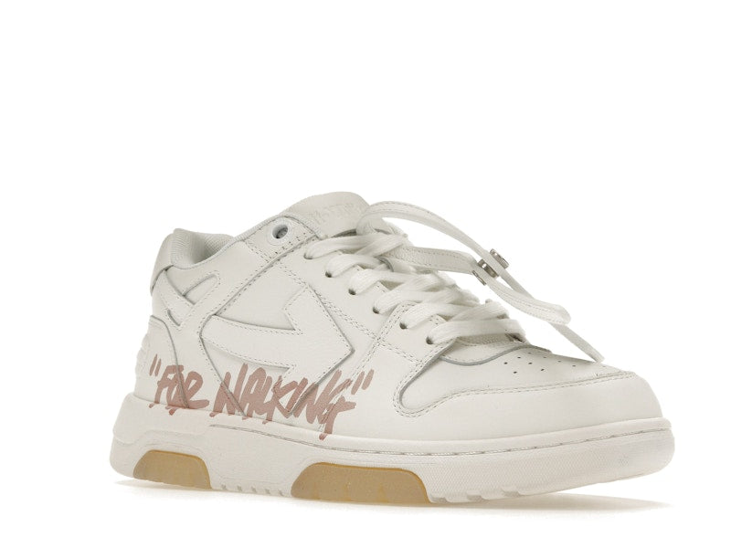 OFF-WHITE Out Of Office For Walking White Pink (Women's)